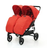 Накидка на ножки Valco Baby для колясок Snap Duo, Fire Red (Красный) - вид 1 миниатюра