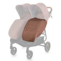 Накидка на ножки Valco Baby для колясок Snap Duo Trend, Cappuccino (Капучино) - вид 1 миниатюра