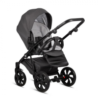 Коляска 2 в 1 Tutis Zippy 2020, Dark Grey (157) - вид 5 миниатюра