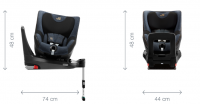 Автокресло Britax Roemer Dualfix i-Size (0-18 кг), Black Ash (Пепельный) - вид 1 миниатюра