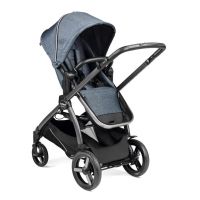 Коляска 2 в 1 Peg-Perego Ypsi Combo, Luxe Mirage (Синий) - вид 5 миниатюра