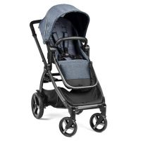 Коляска 2 в 1 Peg-Perego Ypsi Combo, Luxe Mirage (Синий) - вид 7 миниатюра