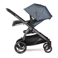 Коляска 2 в 1 Peg-Perego Ypsi Combo, Luxe Mirage (Синий) - вид 13 миниатюра