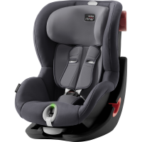 Автокресло Britax Roemer King II LS Black Series (9-18 кг), Storm Grey Trendline (Темно-серый) - вид 1 миниатюра