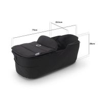 Коляска 2 в 1 Bugaboo Fox 3 Complete шасси Black, Midnight Black (Черный) - вид 13 миниатюра