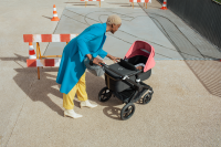 Капюшон сменный для коляски Bugaboo Fox 3, Morning Pink (Розовый) - вид 7 миниатюра