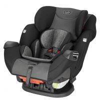 Автокресло Evenflo Symphony e3 LX Platinum Series (0-36 кг), Charcoal Shadow (Черный / Серый) - вид 3 миниатюра