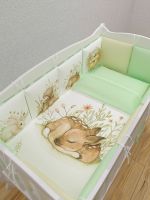 Комплект в кроватку AmaroBaby (17 предметов), Sleepy Forest / Салатовый - вид 3 миниатюра