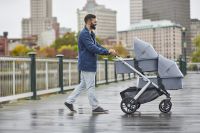 Люлька для коляски Uppababy Cruz и Vista, Gregory (Голубой Меланж) - вид 1 миниатюра