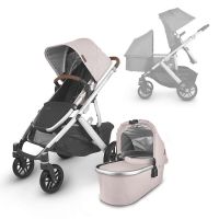 Коляска для погодок Uppababy Vista V2, Alice (Нежно-розовый) - вид 1 миниатюра