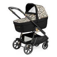 Коляска 3 в 1 Peg-Perego Veloce Lounge, Graphic Gold (Бежевый / Черный) - вид 22 миниатюра