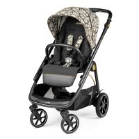 Коляска 3 в 1 Peg-Perego Veloce Lounge, Graphic Gold (Бежевый / Черный) - вид 26 миниатюра