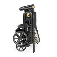 Коляска 3 в 1 Peg-Perego Veloce Lounge, Graphic Gold (Бежевый / Черный) - вид 16 миниатюра