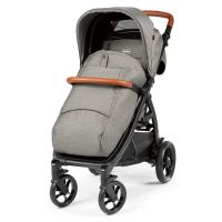 Коляска прогулочная Peg-Perego Booklet 50, Polo (Светло-серый) - вид 1 миниатюра