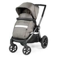 Прогулочная коляска для двойни Peg-Perego Duette Piroet, City Grey (Серый) - вид 15 миниатюра