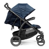 Прогулочная коляска для двойни Peg-Perego Book For Two, Indigo (Синий) - вид 11 миниатюра