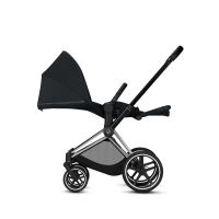 Коляска 2 в 1 Cybex Priam III KK One Love шасси Chrome Black, KK One Love (Коричневый с рисунком) - вид 11 миниатюра