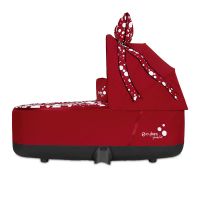 Коляска 2 в 1 Cybex Priam III Jeremy Scott Petticoat шасси Chrome Black, Petticoat (Красный с узором) - вид 18 миниатюра