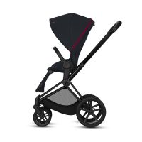 Коляска прогулочная Cybex Priam III Ferrari шасси Matt Black, Victory Black (Черный / Красный) - вид 3 миниатюра