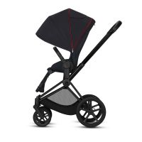 Коляска прогулочная Cybex Priam III Ferrari шасси Matt Black, Victory Black (Черный / Красный) - вид 7 миниатюра