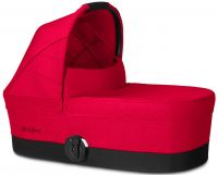 Люлька Cybex Cot S Eezy для коляски Balios S, Rebel Red (Красный) - вид 1 миниатюра