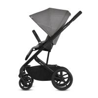 Коляска 2 в 1 Cybex Balios S Lux шасси Black, Magnolia Pink / Rebel Red (Розовый / Красный) - вид 2 миниатюра