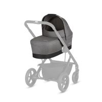 Коляска 2 в 1 Cybex Balios S Lux шасси Black, Magnolia Pink / Rebel Red (Розовый / Красный) - вид 22 миниатюра