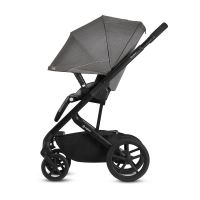 Коляска 2 в 1 Cybex Balios S Lux шасси Black, Magnolia Pink / Rebel Red (Розовый / Красный) - вид 4 миниатюра