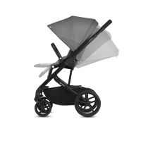 Коляска 2 в 1 Cybex Balios S Lux шасси Black, Magnolia Pink / Rebel Red (Розовый / Красный) - вид 6 миниатюра