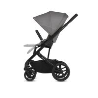 Коляска 2 в 1 Cybex Balios S Lux шасси Black, Magnolia Pink / Rebel Red (Розовый / Красный) - вид 10 миниатюра