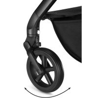 Коляска 2 в 1 Cybex Balios S Lux шасси Black, Soho Grey / Denim Lavastone Black (Серый / Черный джинсовый) - вид 33 миниатюра