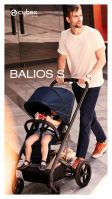 Коляска 2 в 1 Cybex Balios S Lux шасси Black, Soho Grey / Denim Lavastone Black (Серый / Черный джинсовый) - вид 39 миниатюра