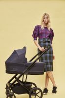 Коляска 2 в 1 Cybex Balios S Lux шасси Black, Soho Grey / Denim Lavastone Black (Серый / Черный джинсовый) - вид 53 миниатюра