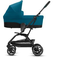 Коляска 3 в 1 Cybex Eezy S+ 2, Soho Grey (Серый / С бампером / С дождевиком) - вид 15 миниатюра