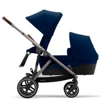 Прогулочная коляска для двойни Cybex Gazelle S шасси Taupe, Deep Black (Черный) - вид 31 миниатюра