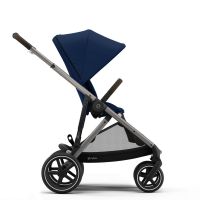 Прогулочная коляска для двойни Cybex Gazelle S шасси Taupe, Deep Black (Черный) - вид 3 миниатюра