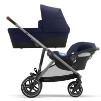 Прогулочная коляска для двойни Cybex Gazelle S шасси Taupe, Deep Black (Черный) - вид 43 миниатюра