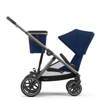 Прогулочная коляска для двойни Cybex Gazelle S шасси Taupe, Deep Black (Черный) - вид 5 миниатюра