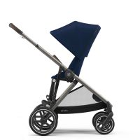 Прогулочная коляска для двойни Cybex Gazelle S шасси Taupe, Deep Black (Черный) - вид 7 миниатюра