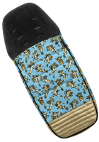 Накидка на ножки Cybex для колясок Priam, FE JS Cherubs Blue (Голубой с рисунком) - вид 1 миниатюра
