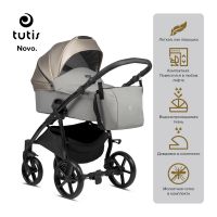 Коляска 3 в 1 Tutis Novo, Warm Grey (252) - вид 7 миниатюра